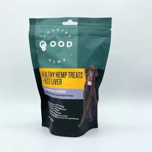 Hemp Beef Liver Dog Treats 300g